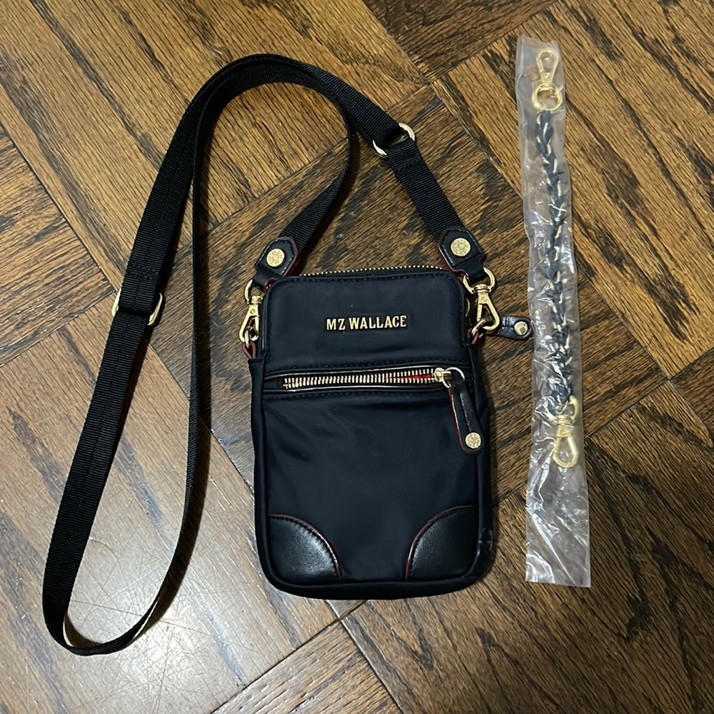 MZ Wallace Women's Black Micro Tribeca